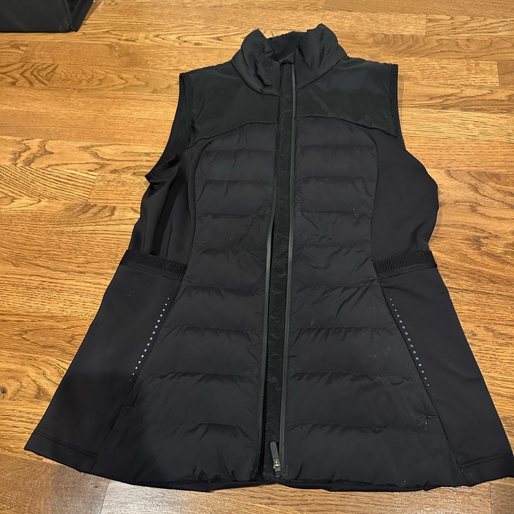Lululemon Athletica Black Puffer Vest